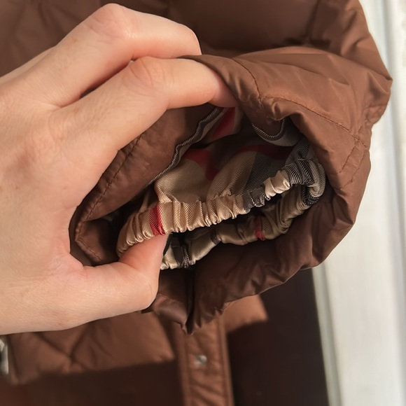 Burberry Brown Puffer Jacket - Picture 7 of 14